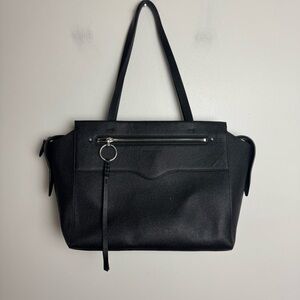 REBECCA MINKOFF Gabby 100% Leather Tote Bag